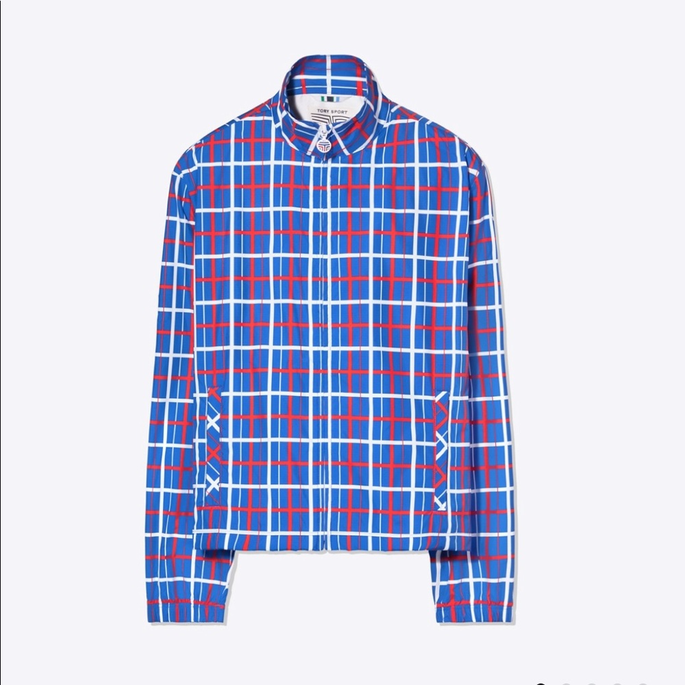 NWT Tory Sport Printed Windbreaker Jacket